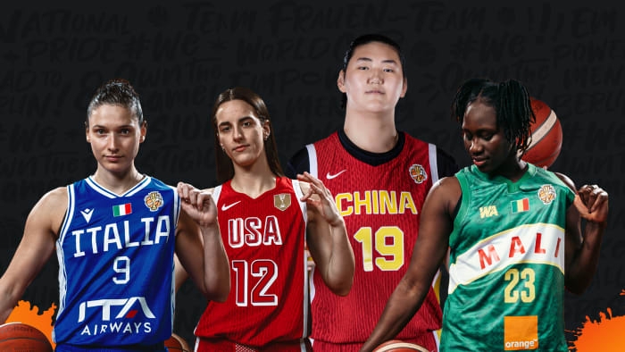 女篮世界杯球员点击量前10:张子宇&韩旭前2 美国5人&克拉克排第3