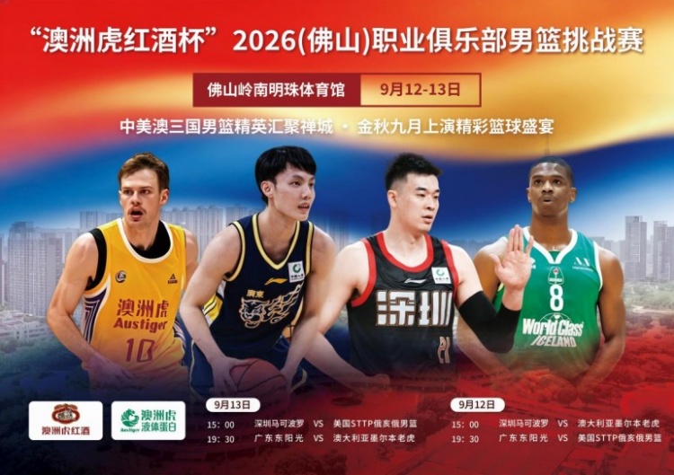2026(佛山)职业俱乐部男篮挑战赛本周拉开战幕